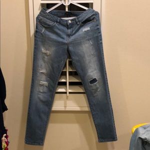 Cropped jeans